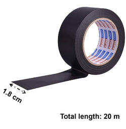 PVC Tape, Black - (1.8cm x 20M)