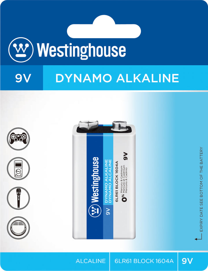 Dynamo Alkaline 9V 1 Pack