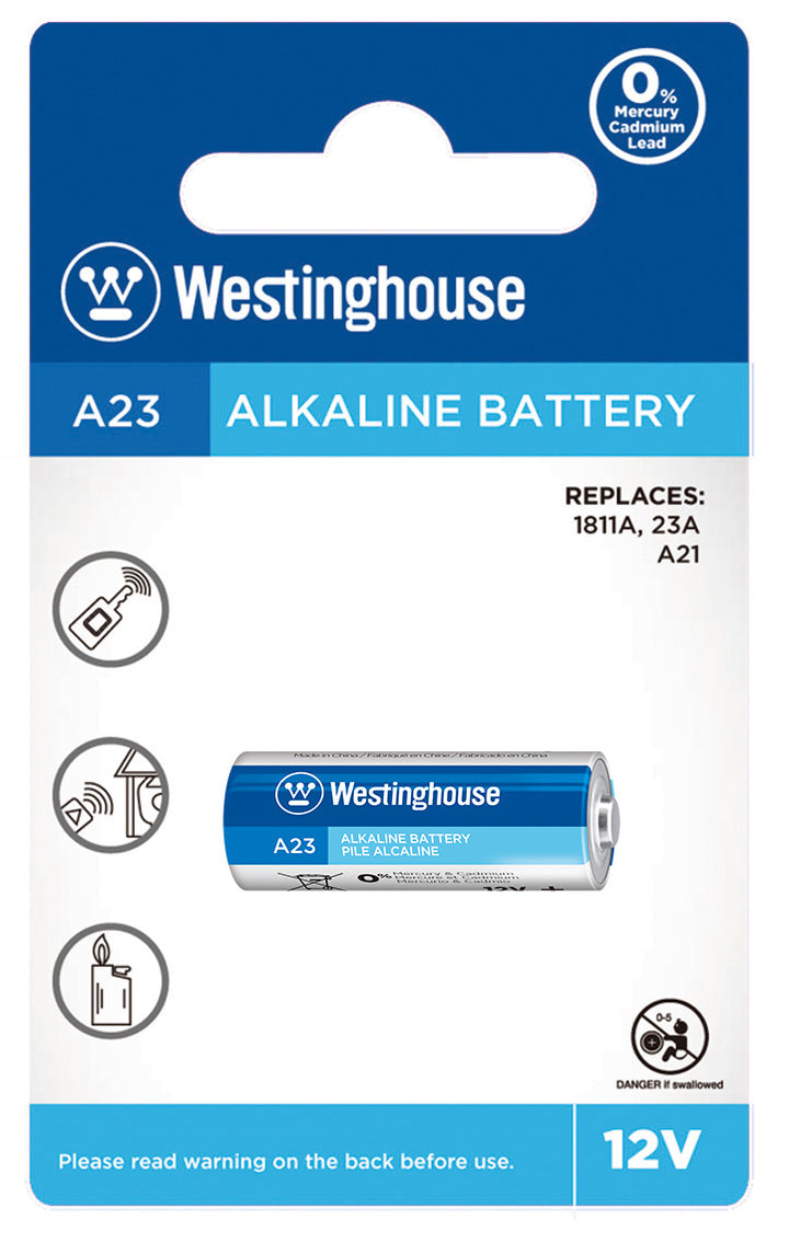 Westinghouse Alkaline - A23 12volt