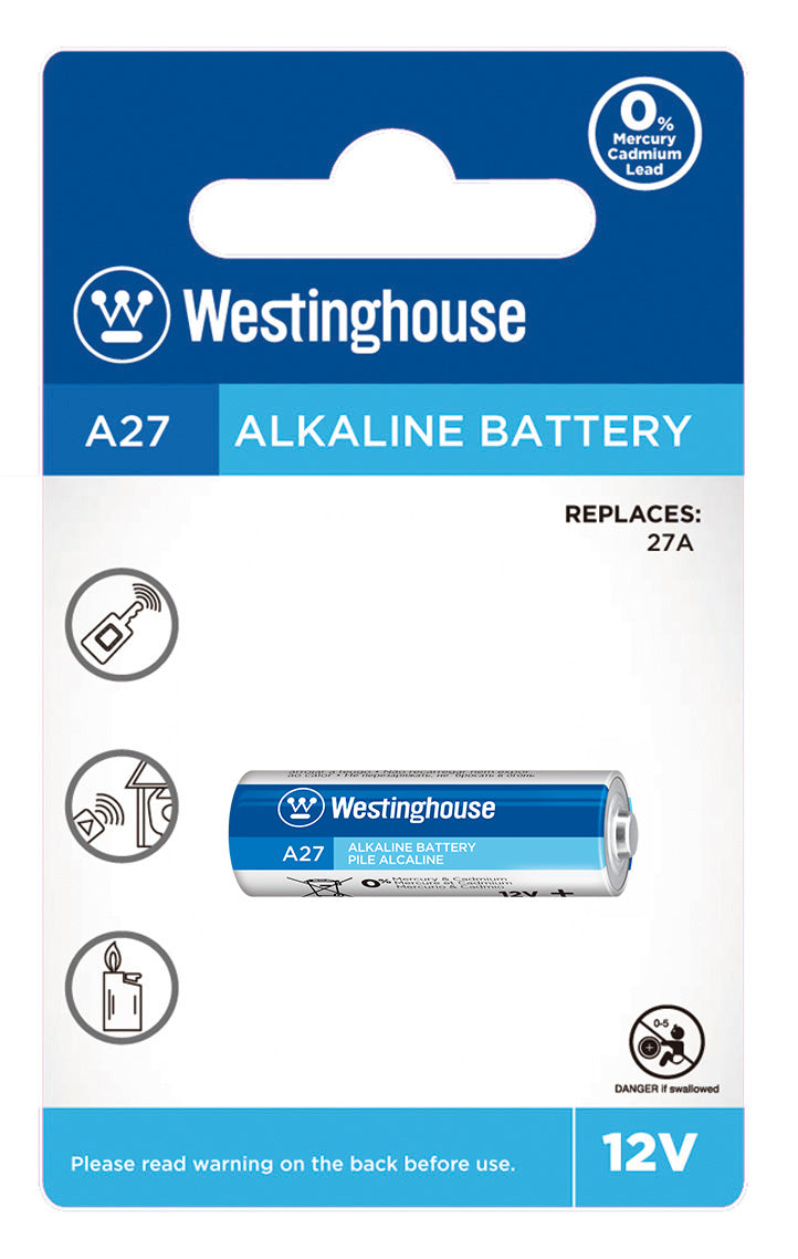 Westinghouse Alkaline - A27 12 Volt