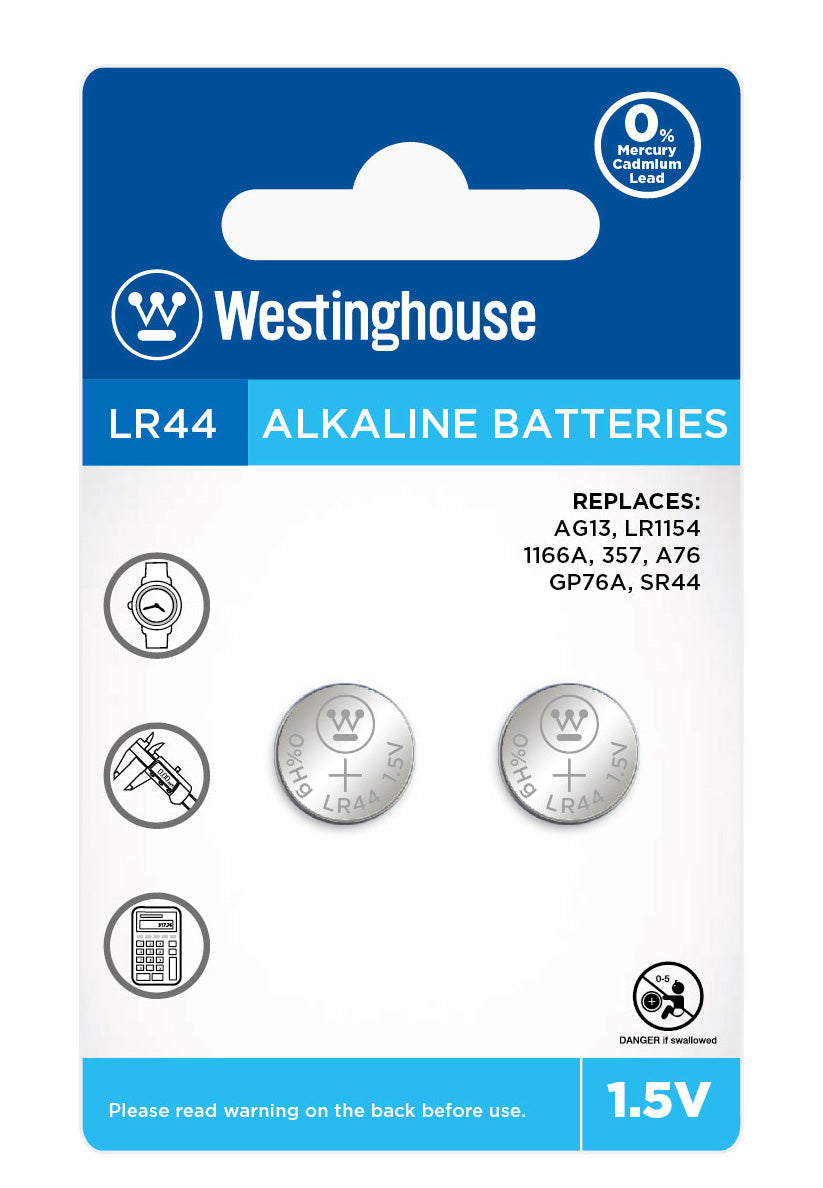 Westinghouse Alkaline - LR44-BP2