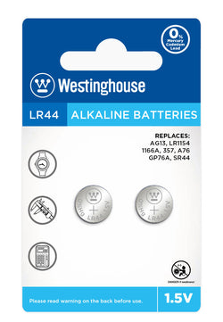 Westinghouse Alkaline LR44-BP2
