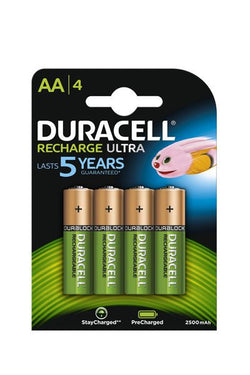 Duracell AA rechargeable pack of 4