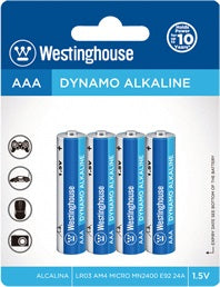 Dynamo Alkaline AAA 4 Pack