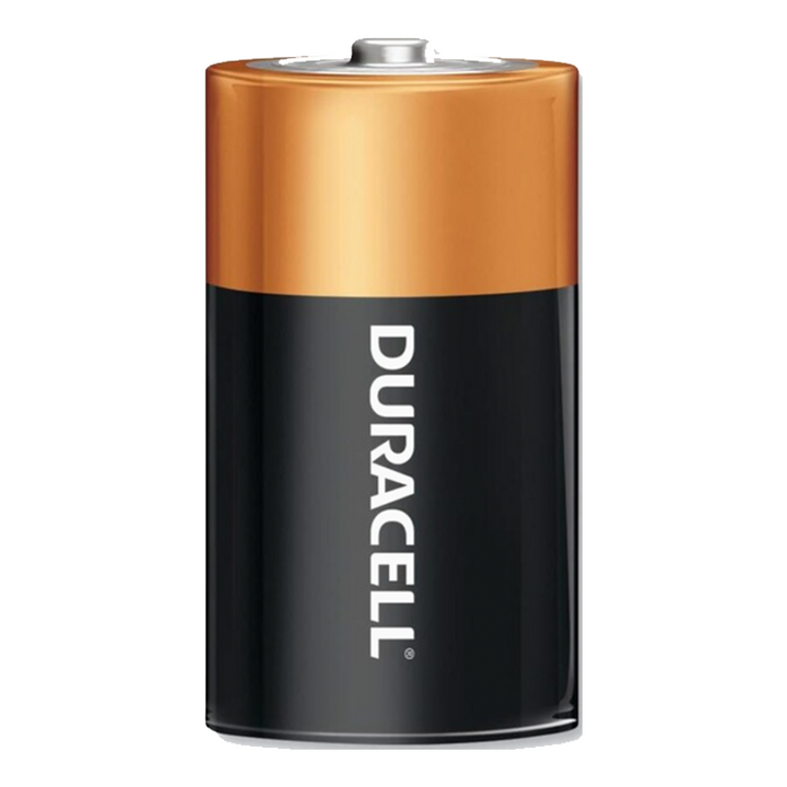 DURACELL 1.5V SIZE D MN-1300 COPPERTOP ALKALINE BATTERY BOX OF 12