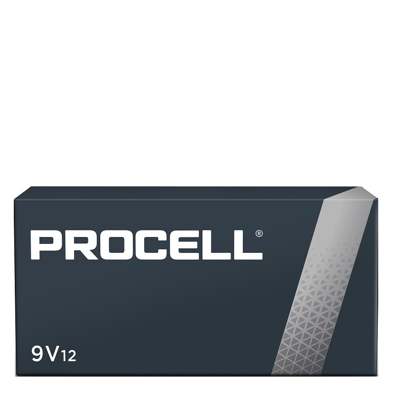 Procell 9V Alkaline Batteries Box of 12
