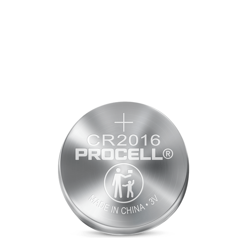 Procell 3V CR-2016 Lithium Battery 5 Pack